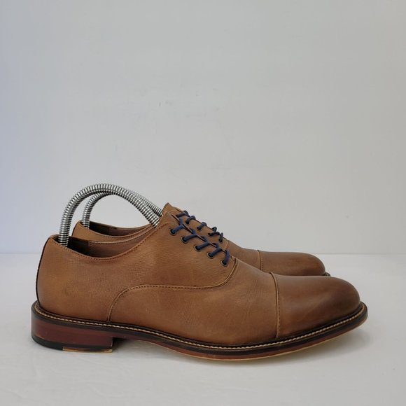 Aston Grey Collection Bandino Other - Aston Grey Collection Bandino Oxford Men's Tan Dress Shoes 1006838 US Size 8